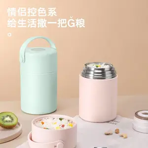 东莞厂家批发不锈钢焖烧杯壶 宝妈316双层真焖烧汤罐学生便携保温饭盒