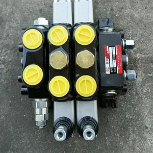 DCV60-Y/T65L流量高压深孔水井矿山钻机行走合流手动液压多路换向