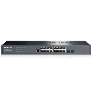 TP-LINK TL-SG5218 16口千兆核心交换机三层Web网管型SFP端口汇聚