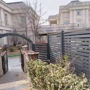 大连庭院小区围栏,护栏院墙,私家花园围墙大门定制现代轻奢风护栏围栏