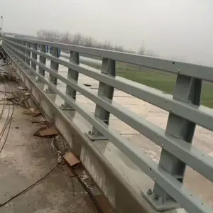 桥梁钢护栏厂家 公路钢护栏安装 定制生产桥梁护栏