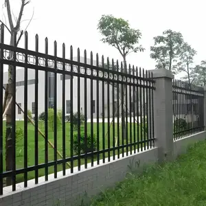 锌钢围墙护栏学校景区别墅庭院栅栏户外隔离防护栏杆铁艺围栏护栏