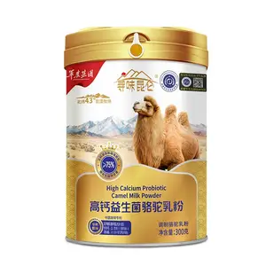 新疆军农乳业营养高钙益生菌骆驼乳粉300克
