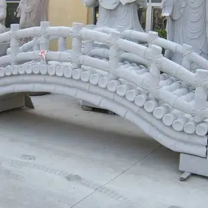 花岗岩石材人行桥雕刻厂家推荐 大理石平桥雕塑多少钱
