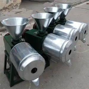 玉米去皮打面机 中小型家用面粉机 粗细可调磨面机