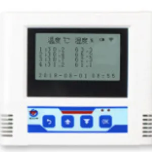 无线WiFi温湿度计记录仪网络显示器工业级多探头远程变送器传感器 RS-WS-WIFI-Y4