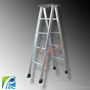 铝梯豪华铝合金人字梯铝合金家用梯人字铝梯梯子厂家批发