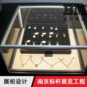 供应一对一服务BMK钢结构走道式办公场所全包整装展柜设计