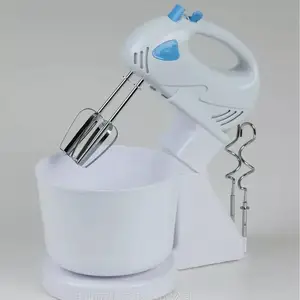 中山市新腾飞电器品牌 506P型号 带塑料盘台式7速电动打蛋器,打泡机,奶油打发器,和面机,烘培器