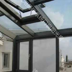沈阳 别墅室外 阳光房 断桥门窗 阳台 露台遮阳 高质量安装设计定制