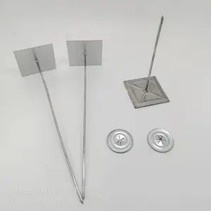 180mm自粘岩棉钉 保温棉固定钉 自粘保温固定件 岩棉保温钉 工业保温钉