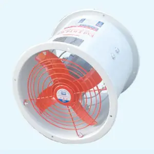 浙江伊贝低噪音轴流风机DZ-11-4风量6500m?/h功率0.55kw 4级