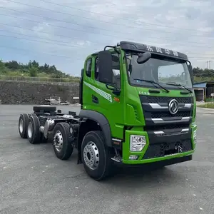 新款8x4东风华神轻皮前四后八自卸车玉柴270报价