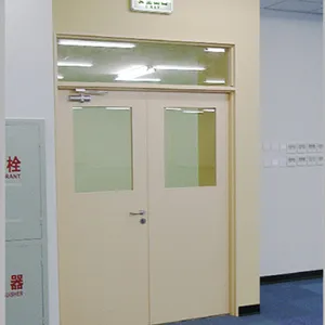 钢质防火门带视窗,采用钢化防火玻璃既坚固又防火!