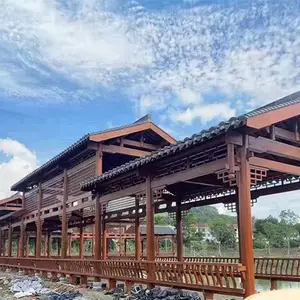 供应古建长廊,南京长廊,防腐木长廊,古建长廊定制