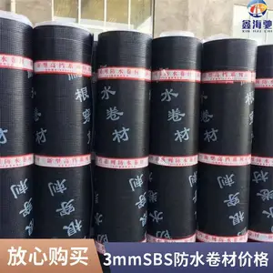 改性沥青SBS防水卷材 耐热性好 屋面补漏 防潮材料 海驰