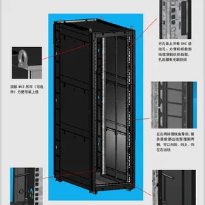 图腾机柜PF冷通道专用机柜静载高达4500KG适合各类机房建设需求