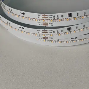 ��Ӧ��ɫ�ò�RGB+W�ƴ� 560��/�� 12mm 15W/M 24V MINI LED�ƴ�