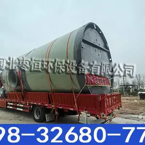 枣强玻璃钢基地 一体化预制泵站 缠绕筒体十年质保 大型工程案例