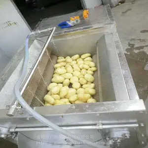 毛辊清洗机 土豆去皮机 多功能毛刷清洗机 萝卜海蛎子去泥清洗机