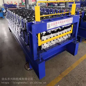 河北兴和生产全自动840900压瓦机双层压瓦机冷弯成型设备
