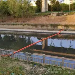 河道漂浮物拦截浮筒 河面水草拦阻索 水库自浮式PE浮体