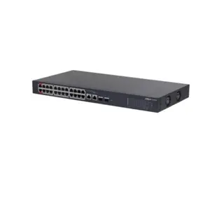 DH-S3100-24ET2GF-240 大华26口云管PoE百兆网络交换机 传输距离可达250米