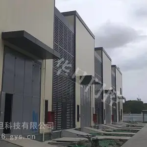 华旦—钢质消声百叶窗 钢质百叶窗 变电所消声百叶窗 按需定制 色彩可选