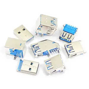 USB-2.0A/M ,USB-2.0A/F ,USB-3.0A公 ,Type-C 直插,侧插,贴片,双层