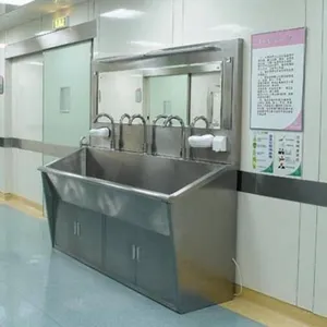 不锈钢洗手烘干机 无尘车间感应洗手烘干一体机 洁净区洗手干手设备