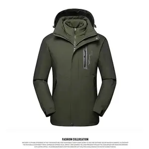 济宁秋冬滑雪服防寒服 运动服三合一冲锋衣可拆卸