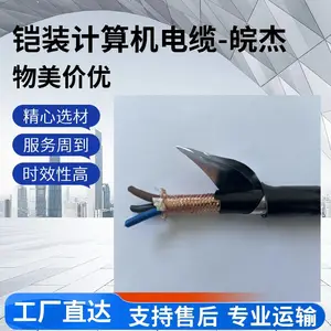 ZR-DJYJVPR22-2×2×1.5阻燃铠装铜丝编织总屏计算机信号电缆