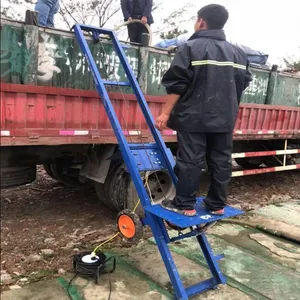 鱼塘上鱼机升降式新款电动升降机电动上货机鱼塘上鱼升降机