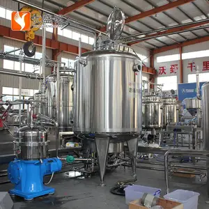自动化巴氏液态奶杀菌生产线 有机牛奶加工线所需设备 巴氏牛奶整套灌装流水线