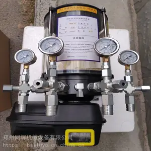 中联搅拌站主机电动黄油泵带时间控制器定时功能4WDB-M电动油脂润滑泵
