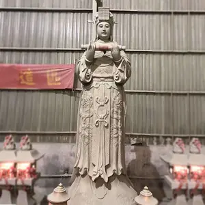 定制天后娘娘石雕妈祖像 户外大型海神天上圣母佛像