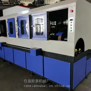威旺大型电动圆管外圆抛光机比普通型节省成本效率高数显电流可见
