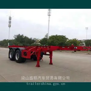 2轴20英尺集装箱半挂车