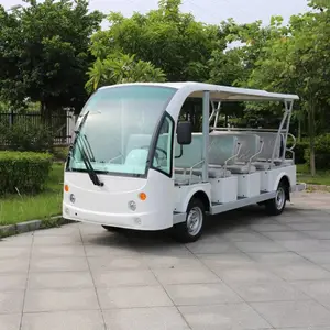 14座电动观光车 敞开电动观光车