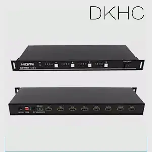 东科恒创4KHDMI4路矩阵4X4矩阵视频切换器4口切换器四路音视频矩阵