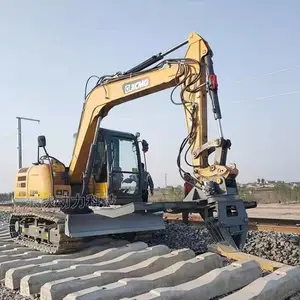 系列内燃公铁两用车产品 公铁两用高空作业车 挖掘机换枕车