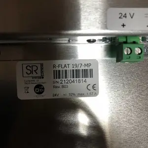供应德国SR SYSTEM-ELEKTRONIK 工业显示屏 R-FLAT19/8-MP