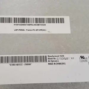 供应G156XW01 V1 LED AUO 友达15.6寸 液晶屏 工业屏 医疗***屏 凯显科技