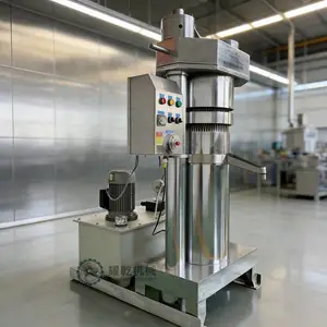 全套亚麻油坊加工设备 多型号液压榨油机厂家 低温榨茶籽核桃油设备