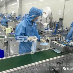 供应KN95半自动口罩机生产线,承接自带材料代工