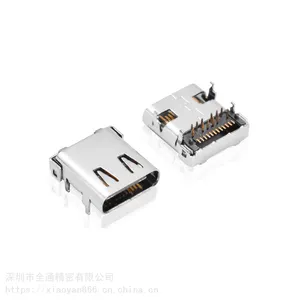 USB Type-Cĸ��24P����ǰ�����PD���TYPE-C�ӿ�TYPE Cĸͷ24P