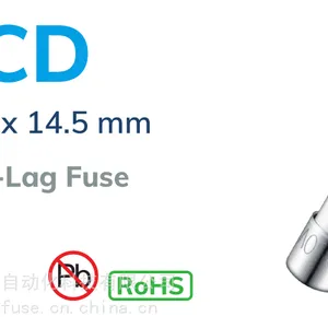 功得軸向引線和管狀保險絲SCD,SCD-A,SCF,SCF-A,SDL,SDP-A,SGS