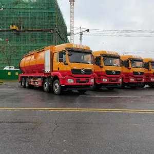陕汽31方清洗吸污车 管道疏通清洗一体车 粪池清运车