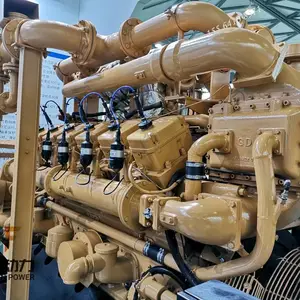 500KW-4000kw 燃气 沼气发电机组 济柴12V190系列柴油机