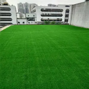 绿达网格绿色底部质保PE材质假草坪室内户外阳台客厅铺设楼顶隔热